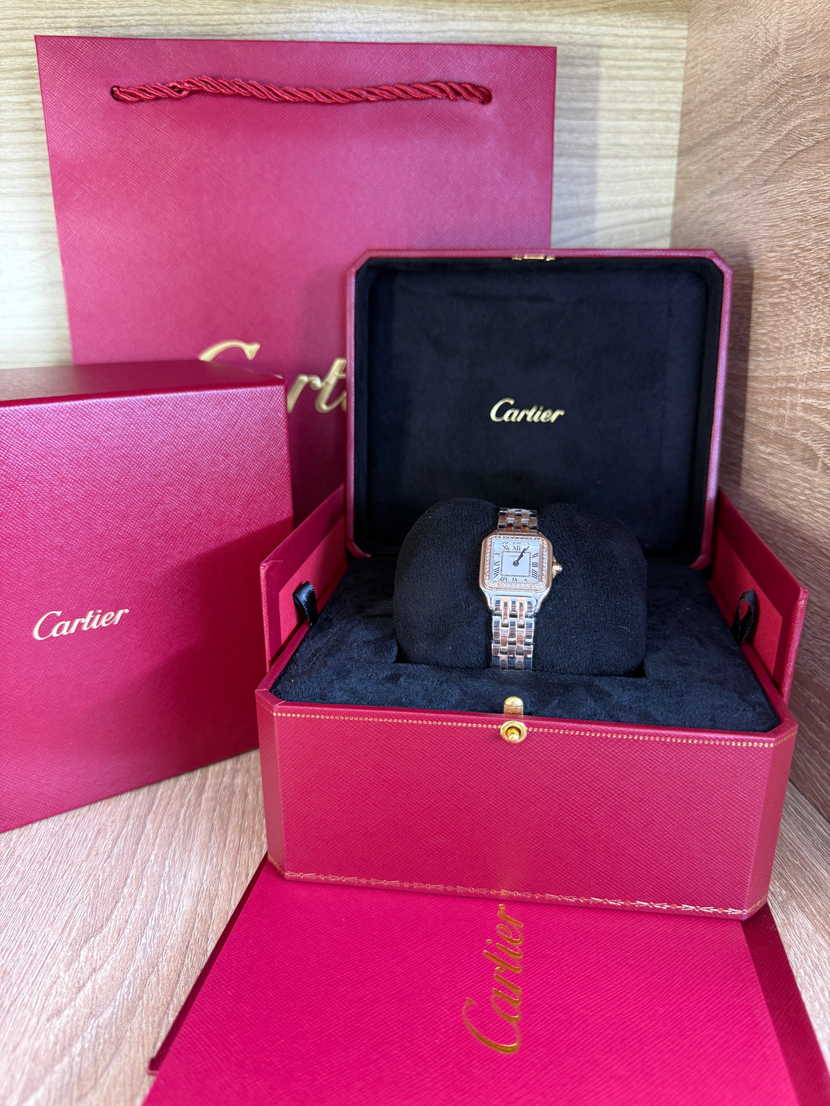 CARTIER PANTHERE PETITE TAILLE MASTER QUALITÉ COFFRET
