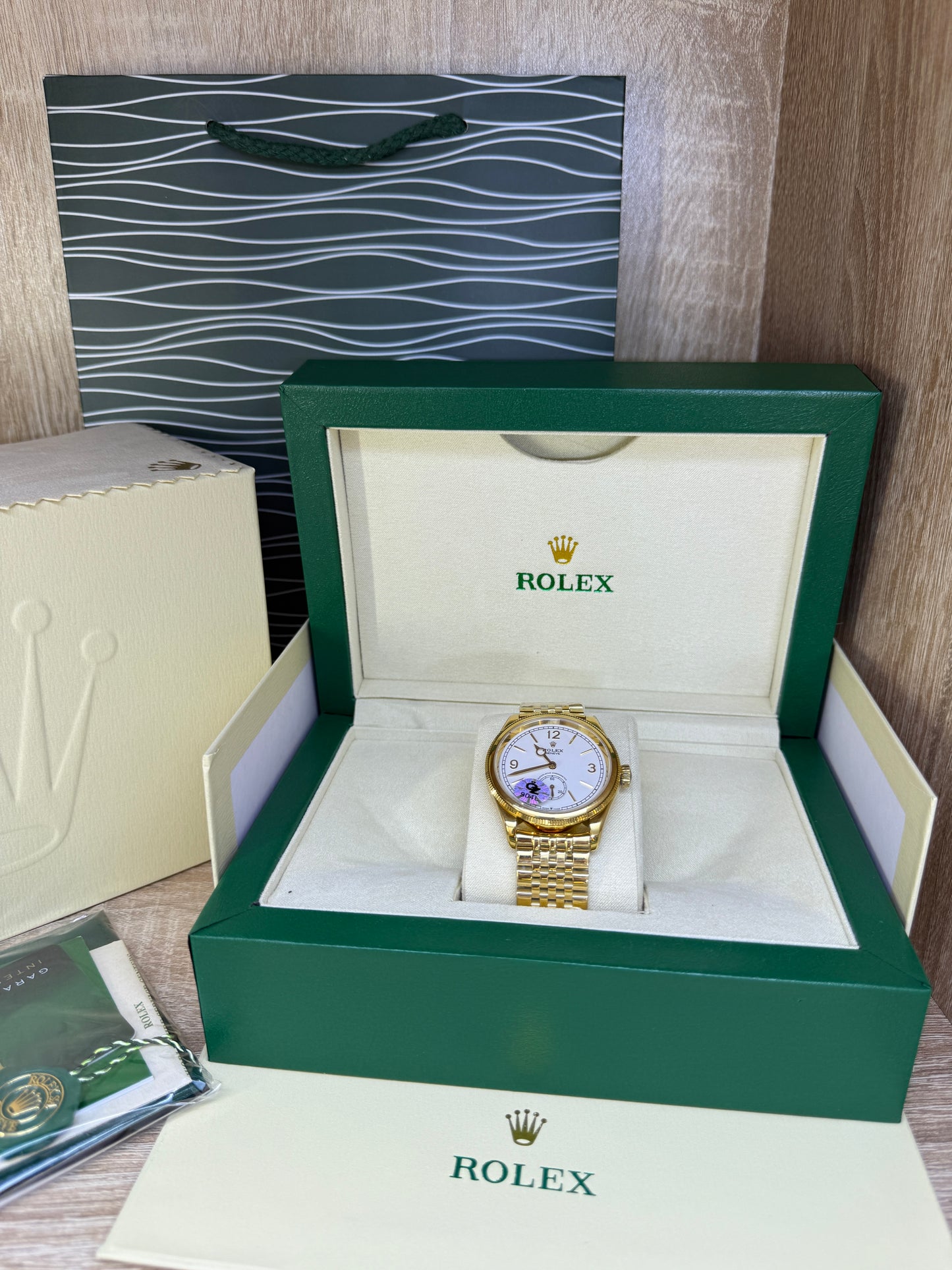 ROLEX MASTER QUALITÉ HOMMES 31 MOUVEMENT AUTOMATIQUE SUISS