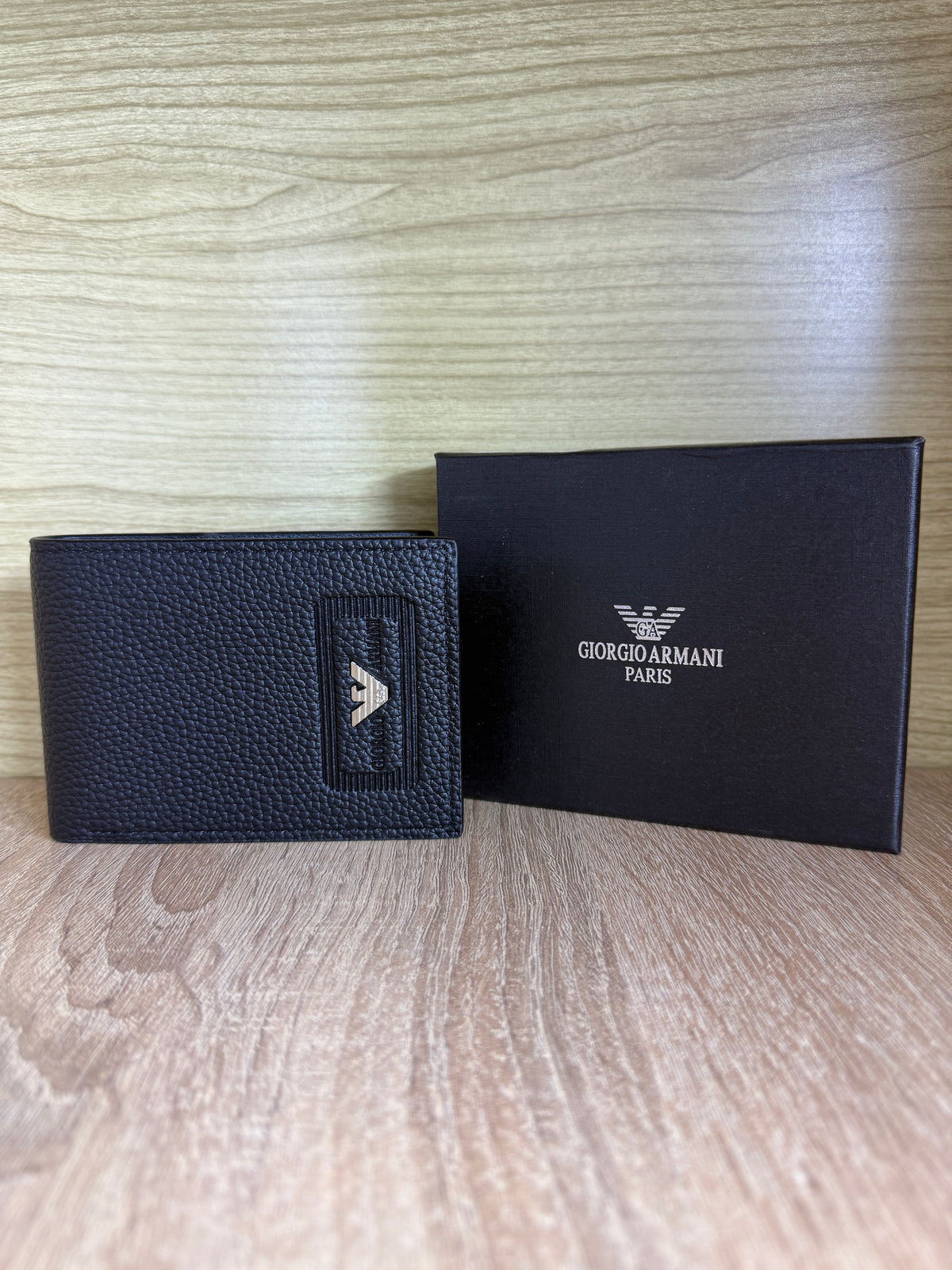 PORTE MONNAIE ARMANI HOMMES 3 NOIR