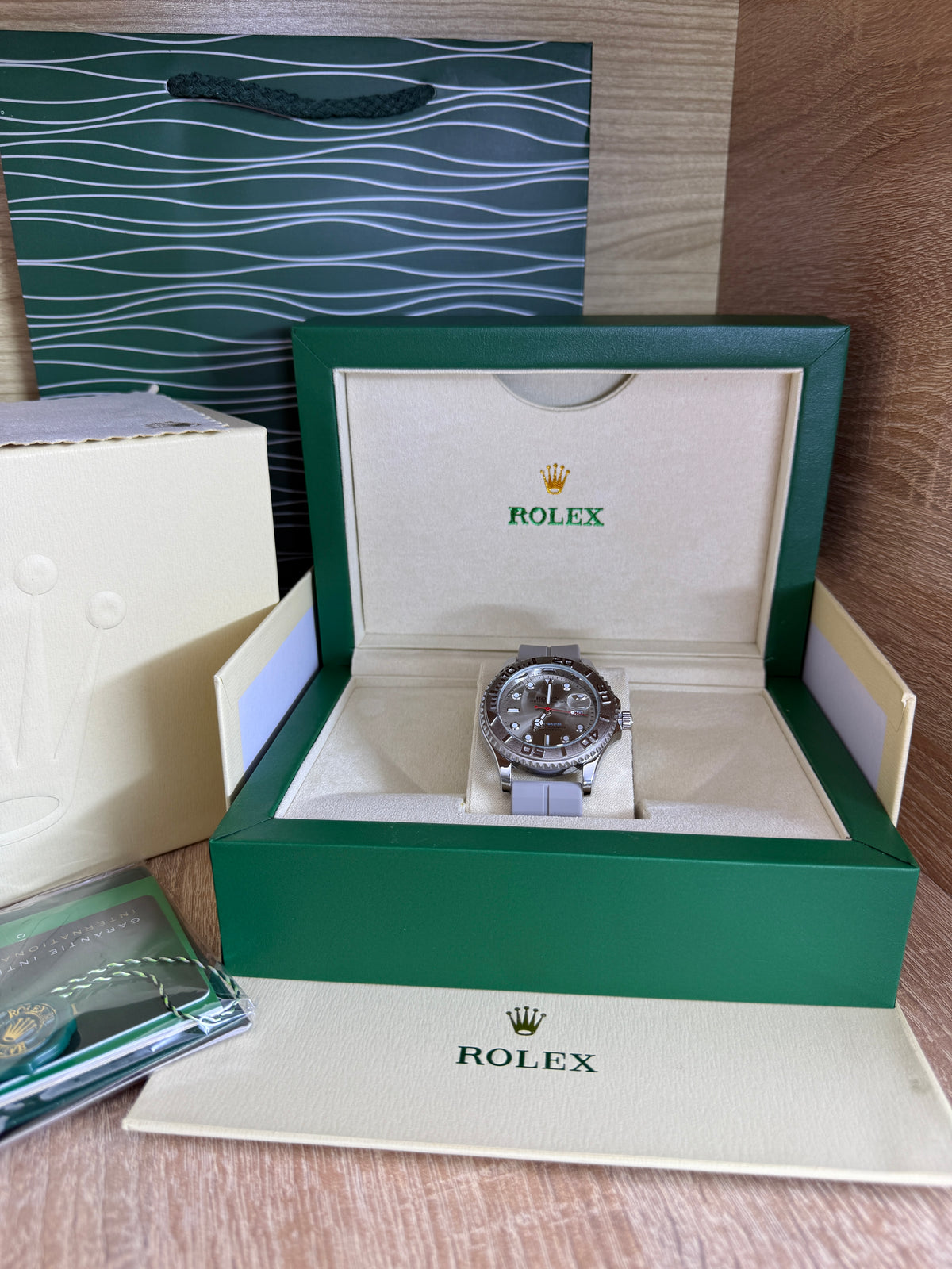 ROLEX HOMMES PHANTHOM SILICONE AVEC COFFRET