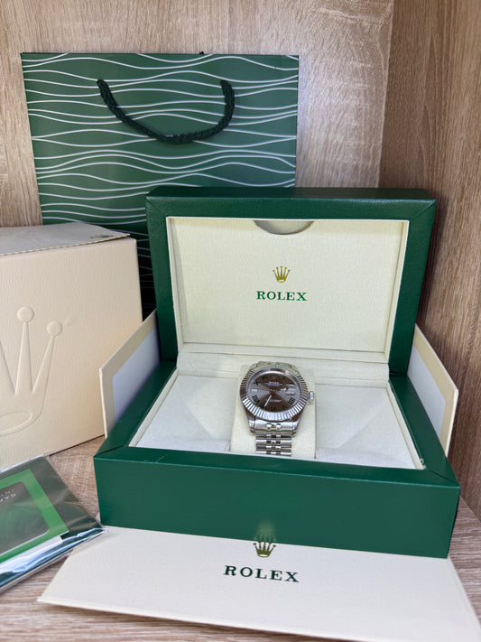 ROLEX GOMME ROMAIN HOMME COFFRET