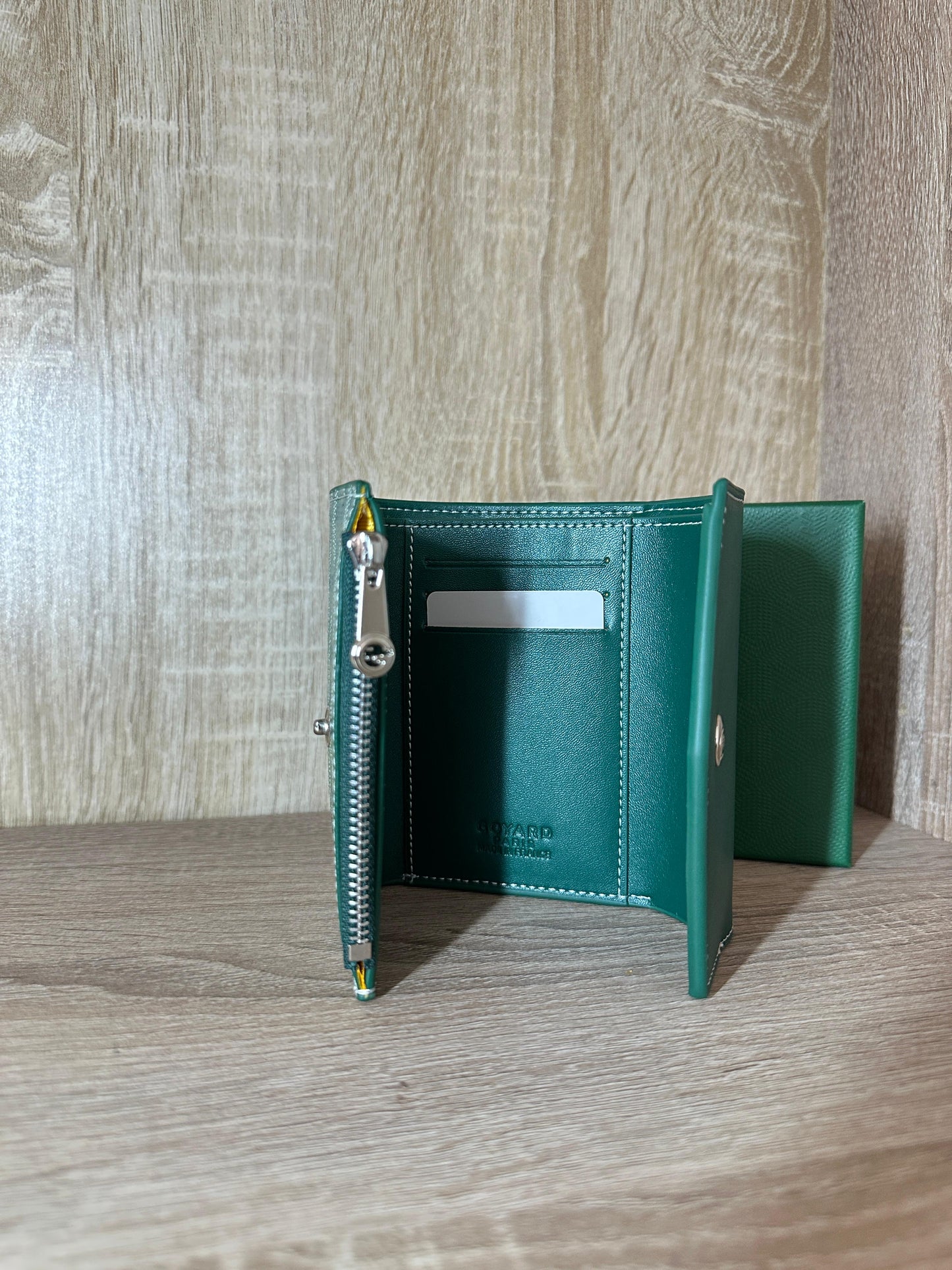 PORTE MONNAIE GOYARD FEMMES VERT