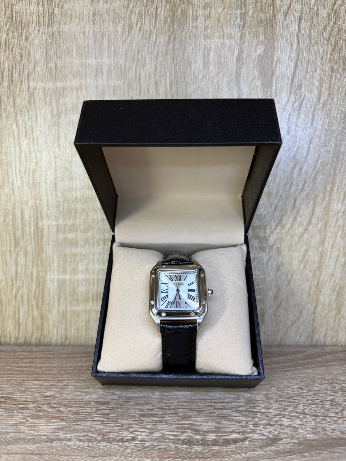 CARTIER CUIR 1 HOMMES BOITE SIMPLE