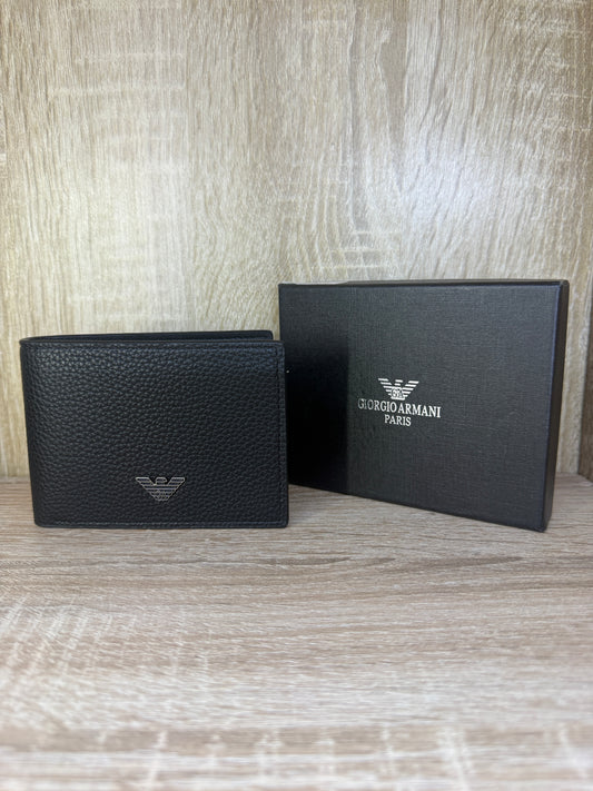 PORTE MONNAIE ARMANI HOMMES 2 NOIR
