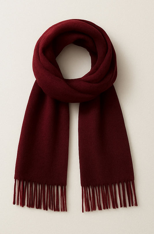 MIKASA SCARF BORDEAUX