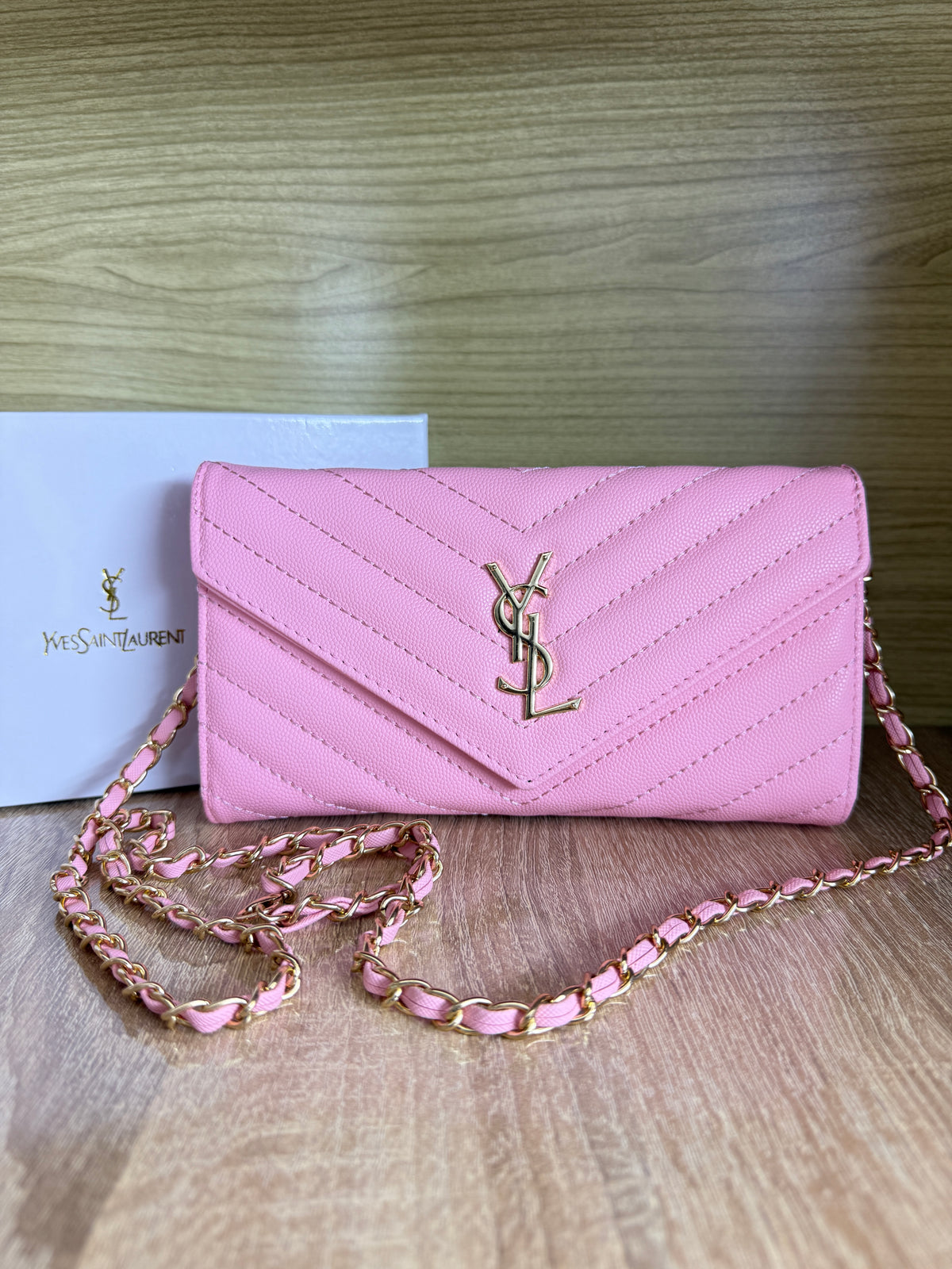 POCHETTE YSL AVEC BANDOULIÈRE FEMMES