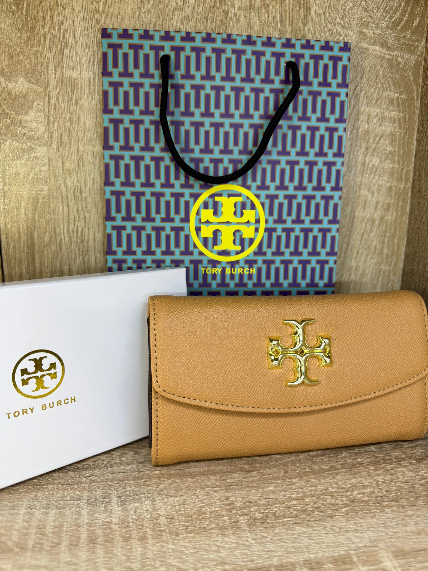 PORTE FEUILLE FEMMES TORRY AVEC SACHET