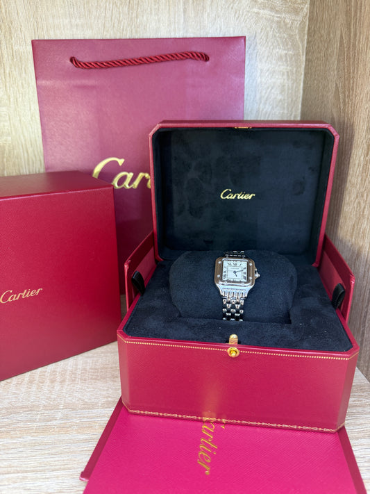 CARTIER PANTHER FEMMES MOYENNE AVEC COFFRET