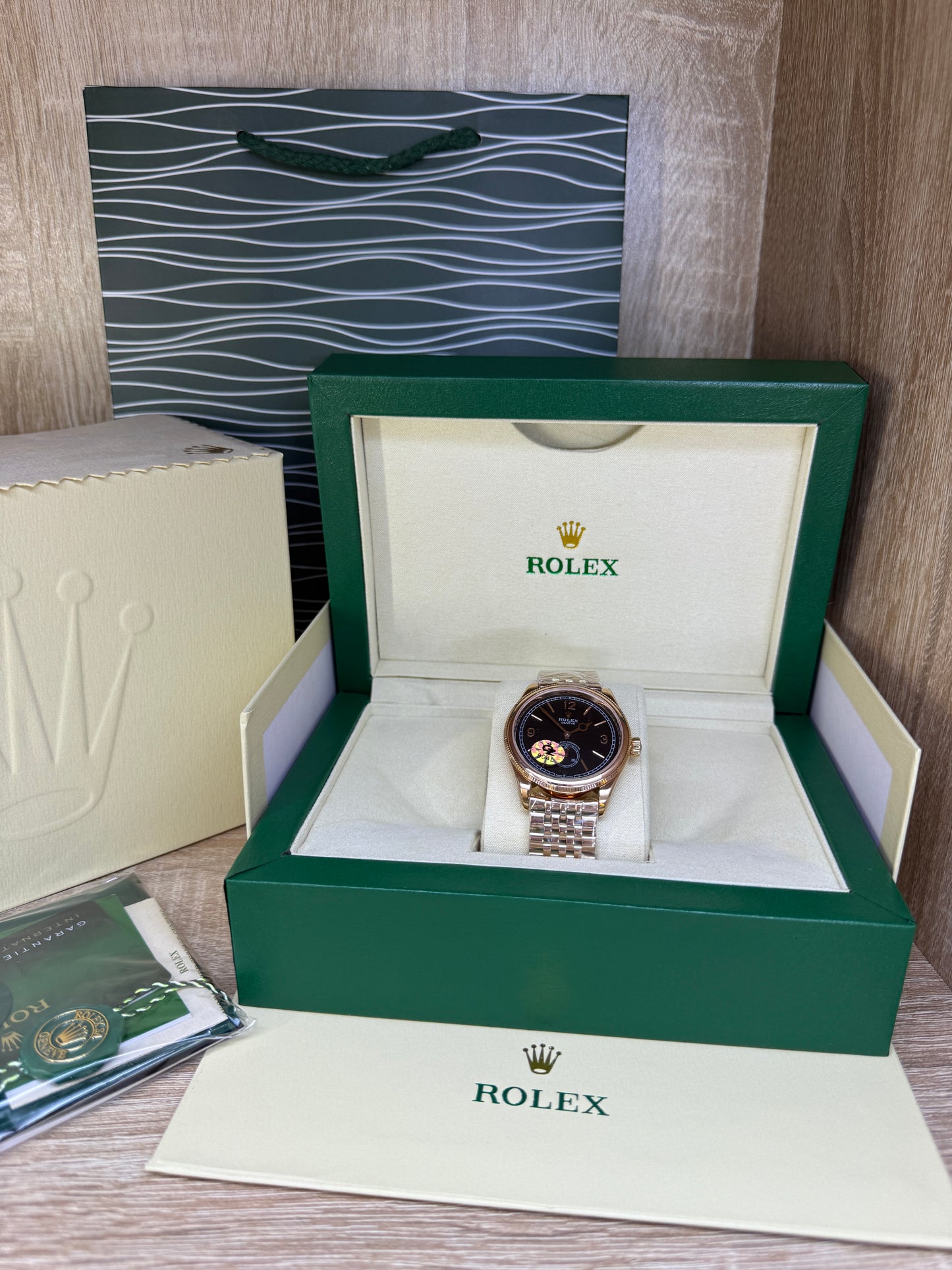 ROLEX MASTER QUALITÉ HOMMES 26 MOUVEMENT AUTOMATIQUE SUISS