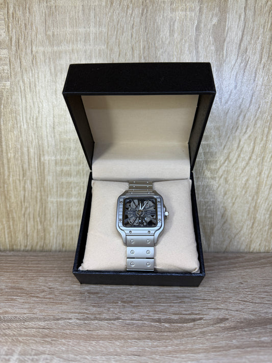 CARTIER SANTOS TRANSPARENT HOMMES BOITE SIMPLE