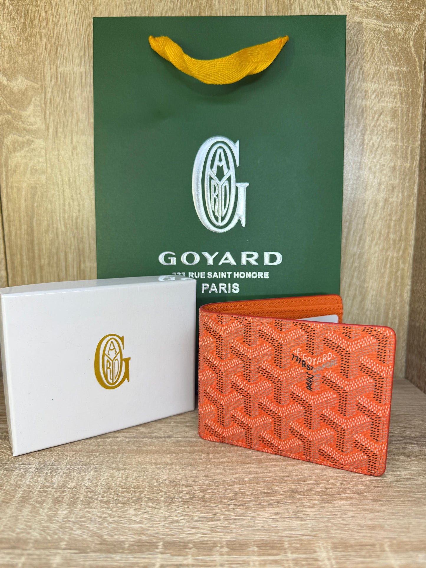 PORTE MONNAIE GOYARD HOMMES AVEC SACHET