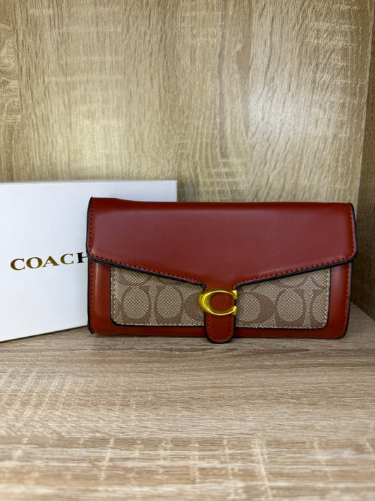 PORTE FEUILLE COACH C FEMMES