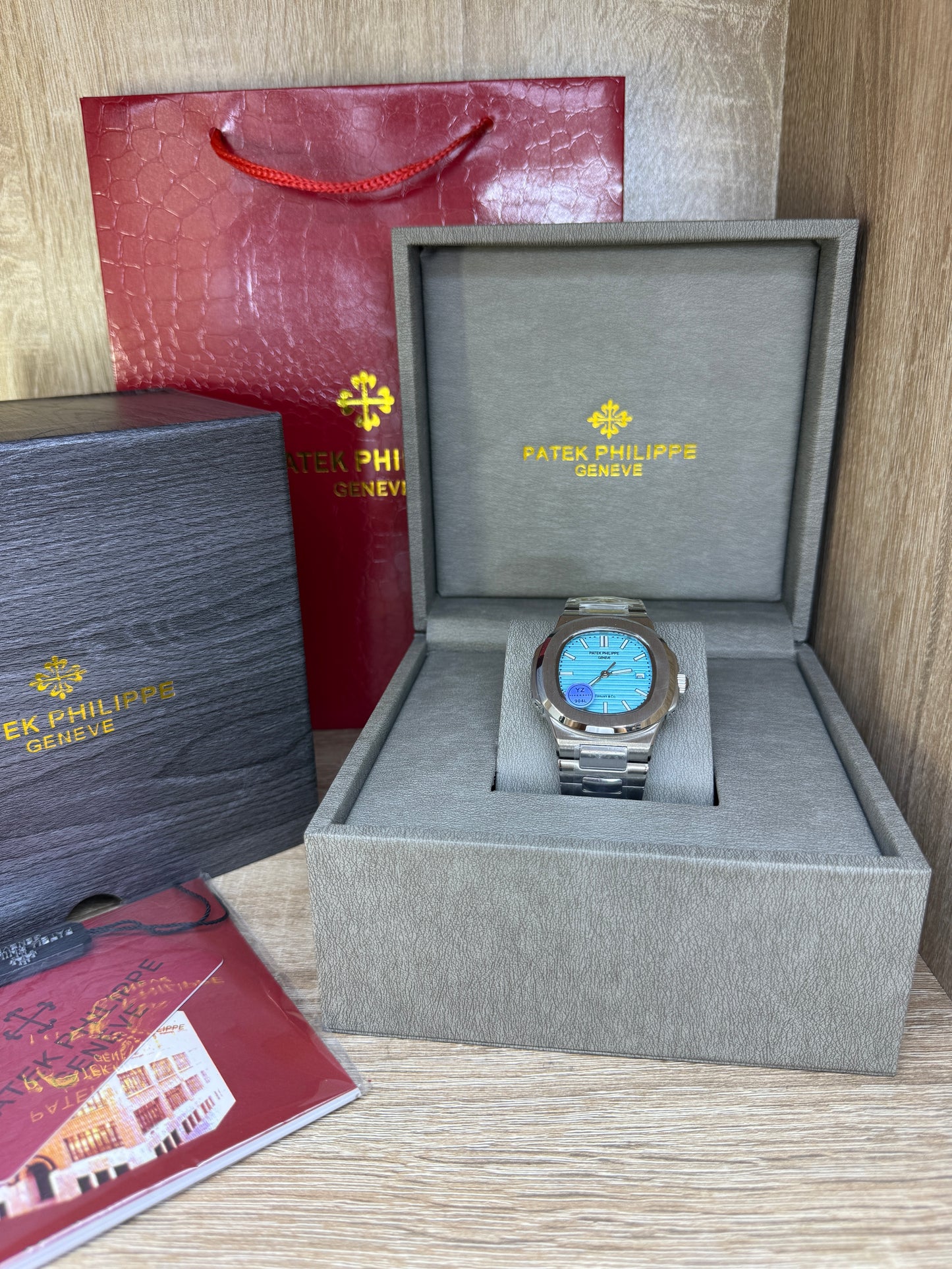 PATEK PHILIPPE BLEU CIEL HOMMES MASTER QUALITÉ