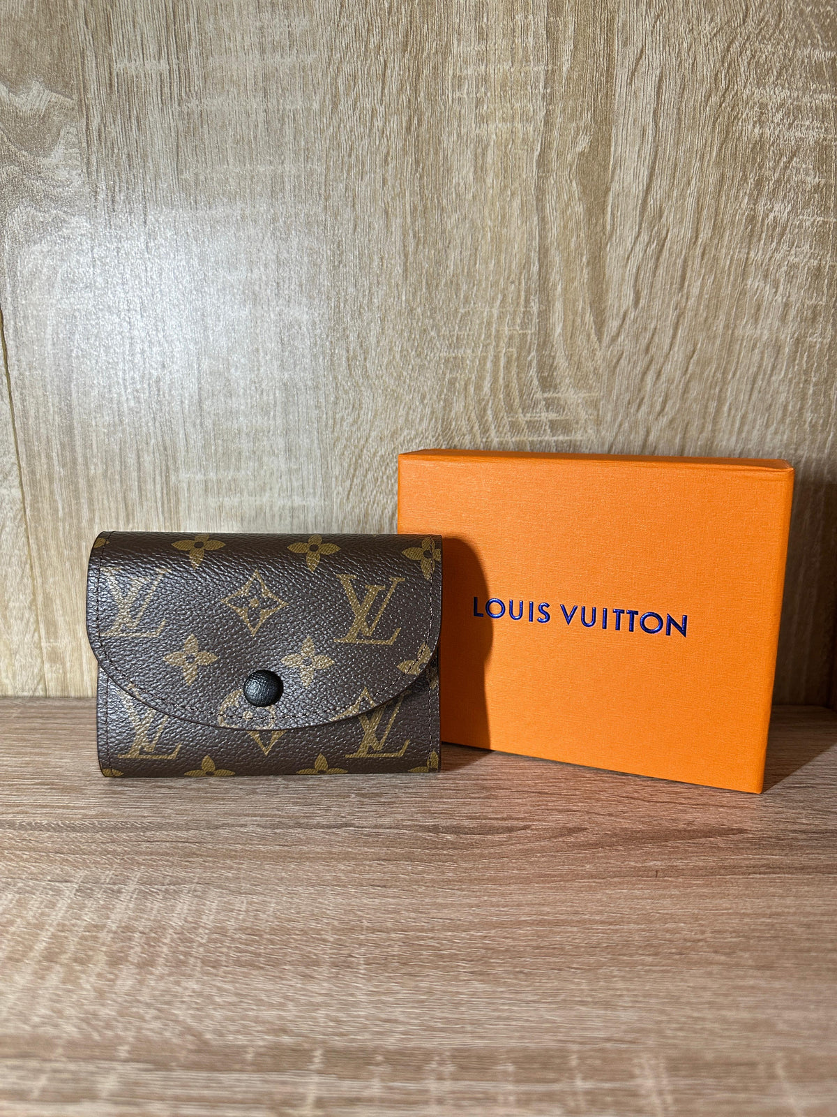 PORTE MONNAIE LV FEMMES MARRON/NOIR