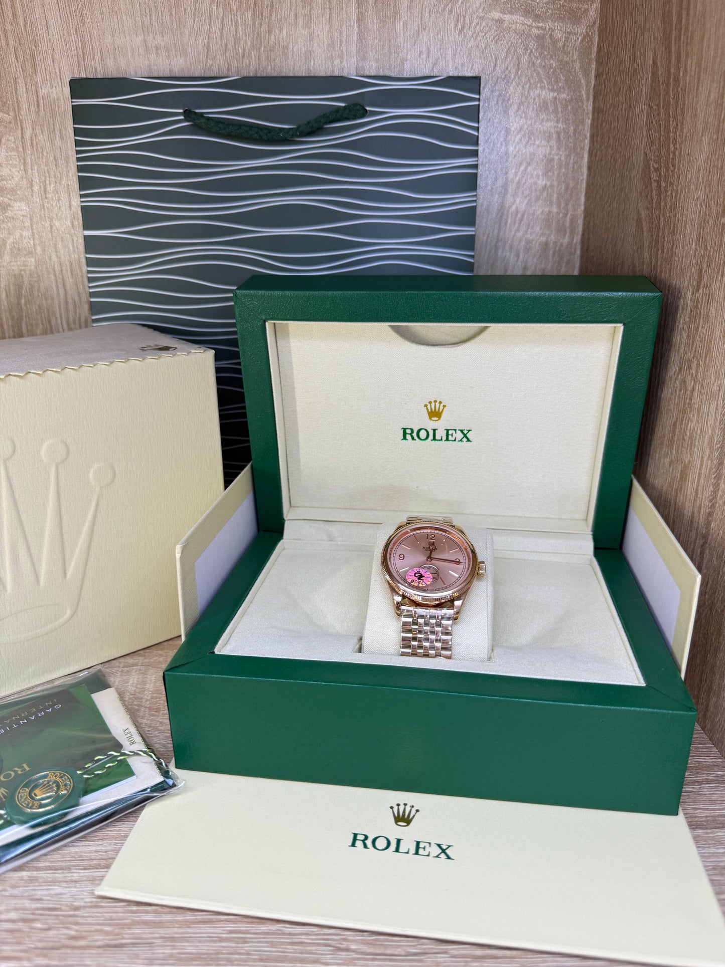 ROLEX MASTER QUALITÉ HOMMES 25 MOUVEMENT AUTOMATIQUE SUISS