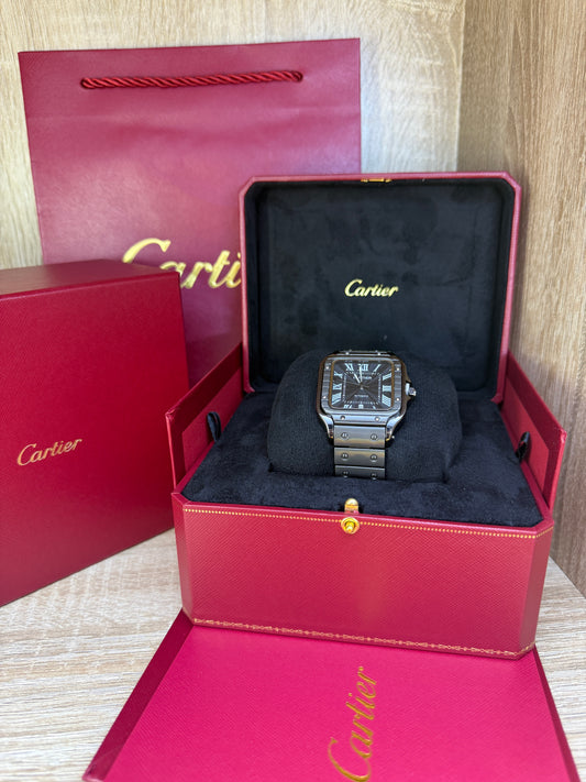 CARTIER SANTOS HOMMES COFFRET