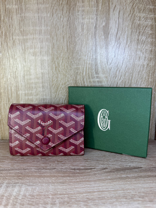 PORTE MONNAIE GOYARD BORDEAUX FEMMES