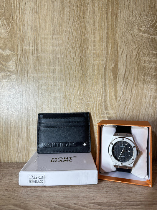 PACK MONTBLANC HUBLOT NOIR