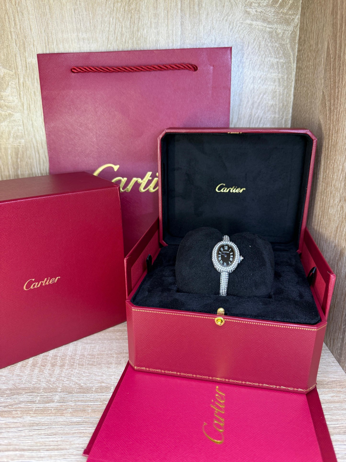 CARTIER BAIGNOIRE FULL DIAMONDS COFFRET