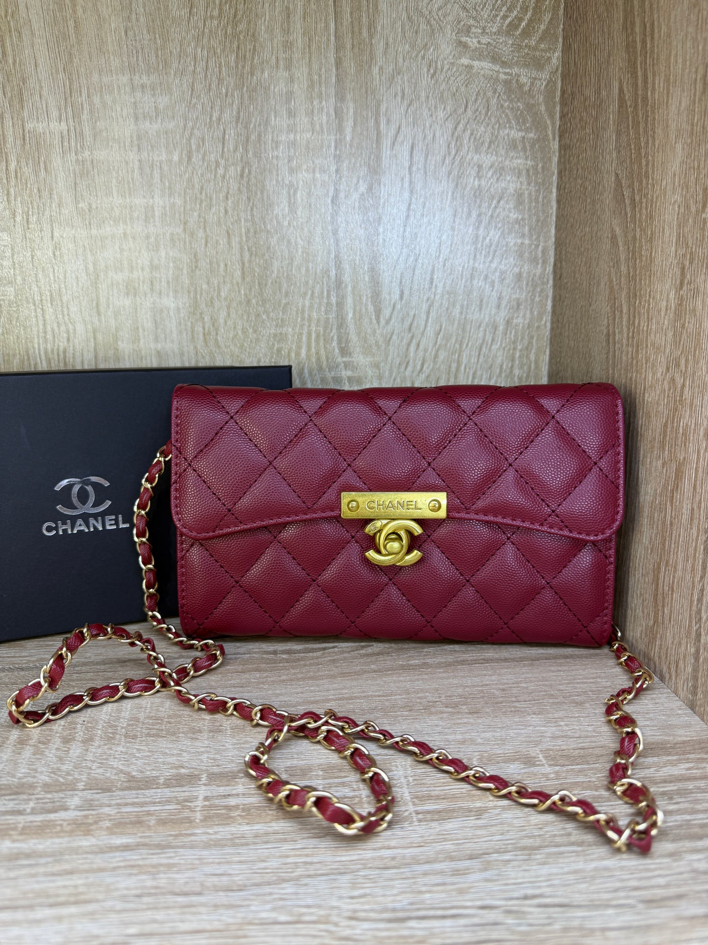 POCHETTE CHANEL AVEC BANDOULIÈRE FEMMES
