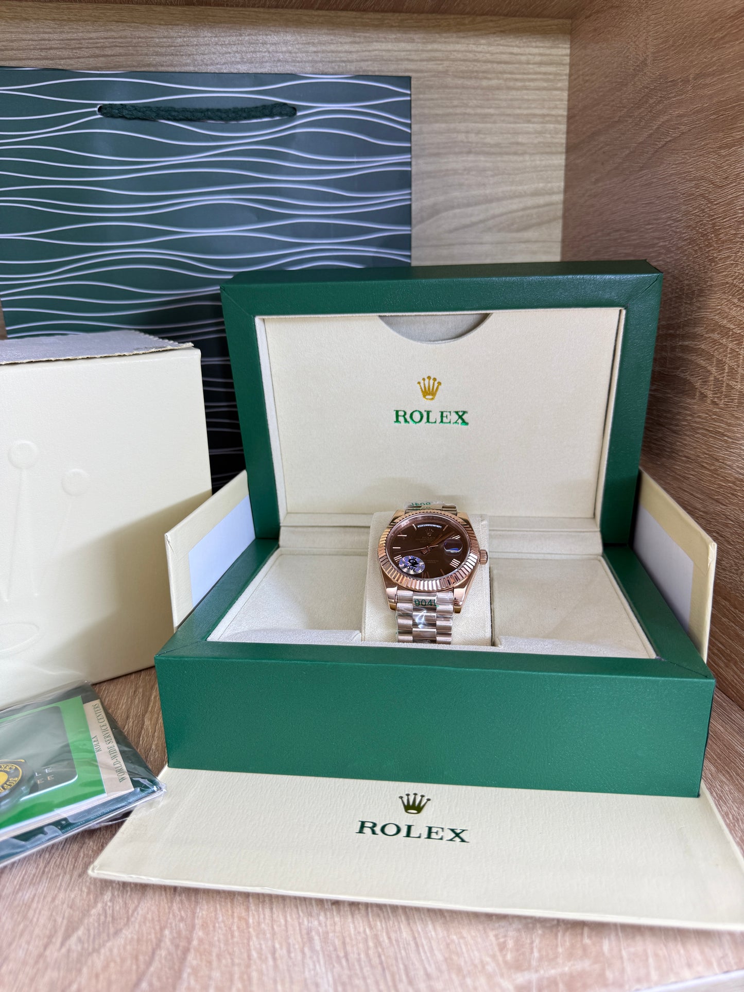 ROLEX MASTER QUALITÉ HOMMES 34 MOUVEMENT AUTOMATIQUE SUISS
