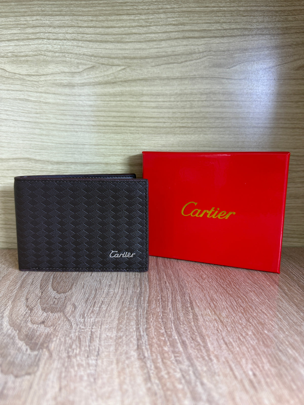 PORTE MONNAIE CARTIER 1 MARRON HOMMES