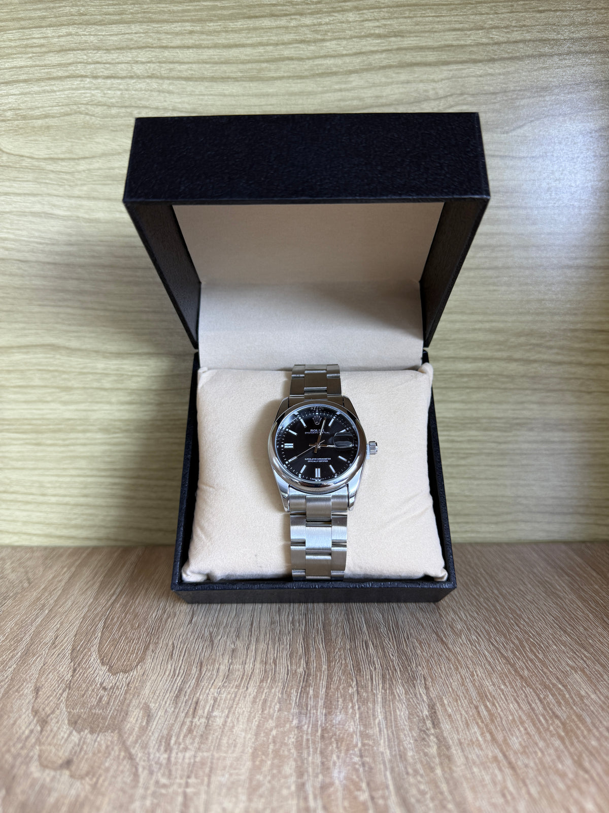 ROLEX 36MM HOMMES BOITE SIMPLE