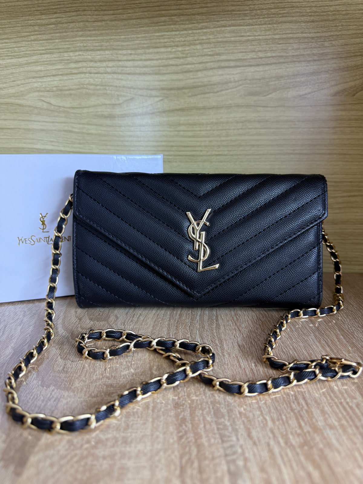 POCHETTE YSL AVEC BANDOULIÈRE FEMMES