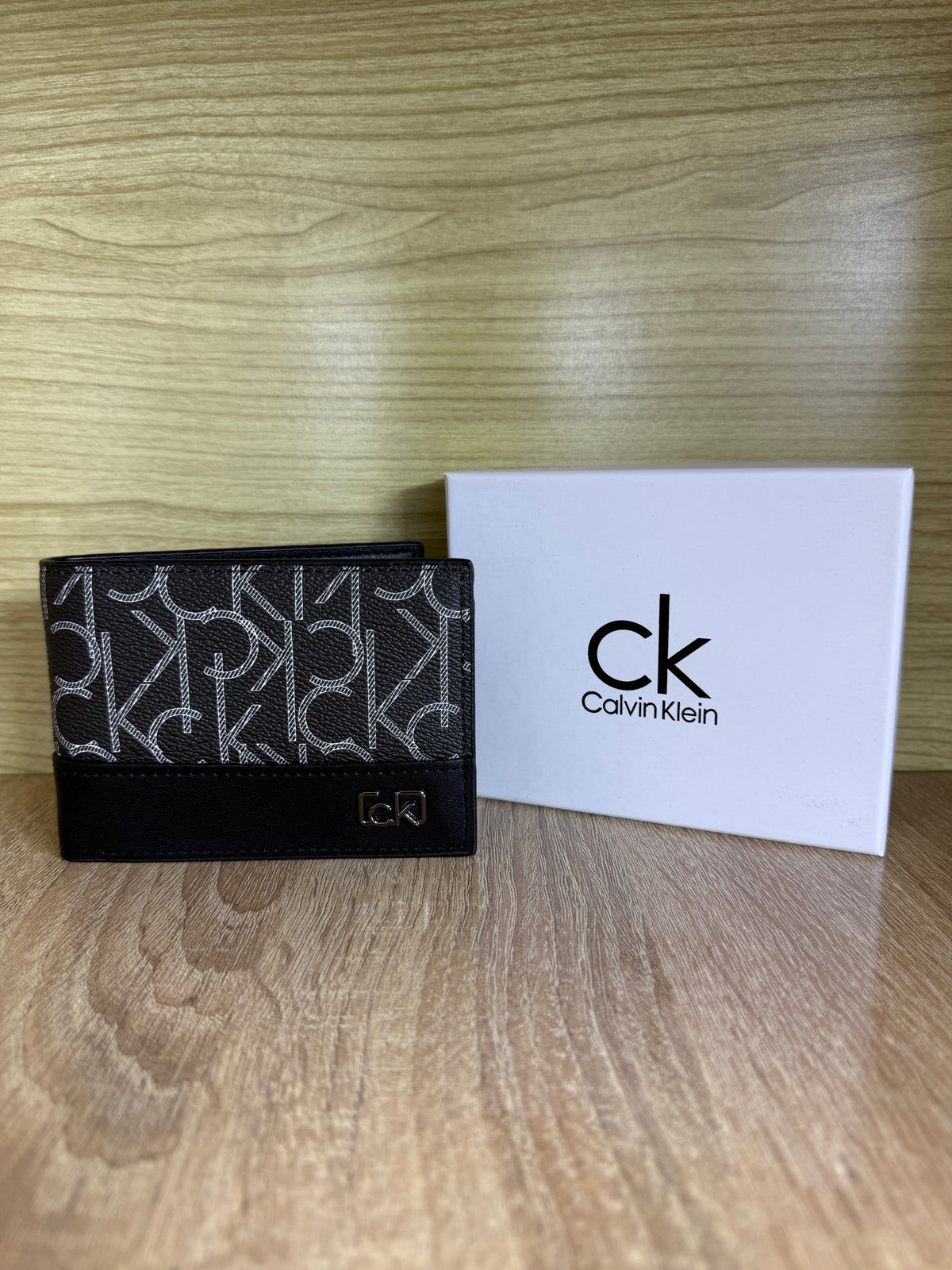 PORTE MONNAIE CK FULL BLACK HOMMES