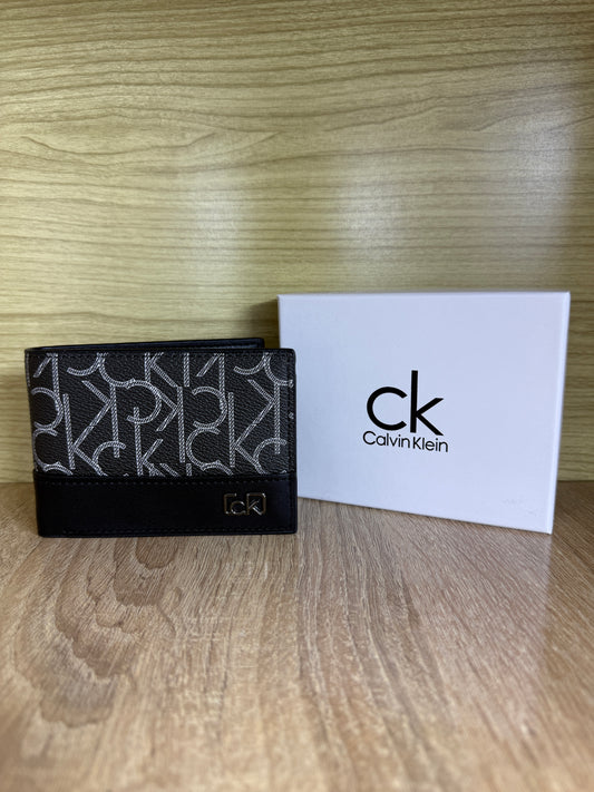 PORTE MONNAIE CK FULL BLACK HOMMES