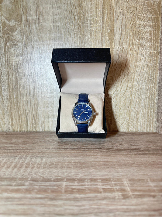 OMEGA HOMMES CUIR BOITE SIMPLE