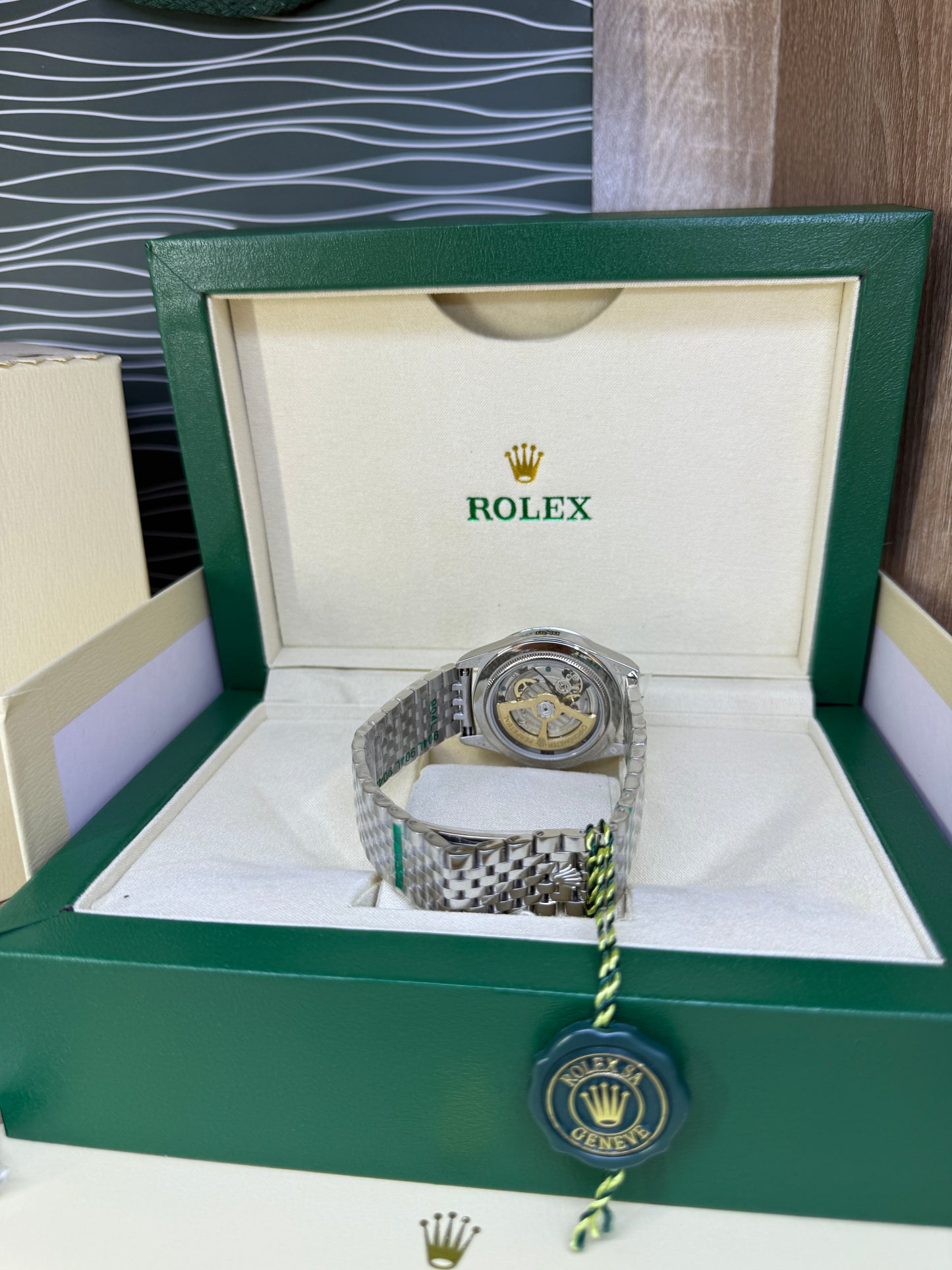 ROLEX MASTER QUALITÉ HOMMES 27 MOUVEMENT AUTOMATIQUE SUISS