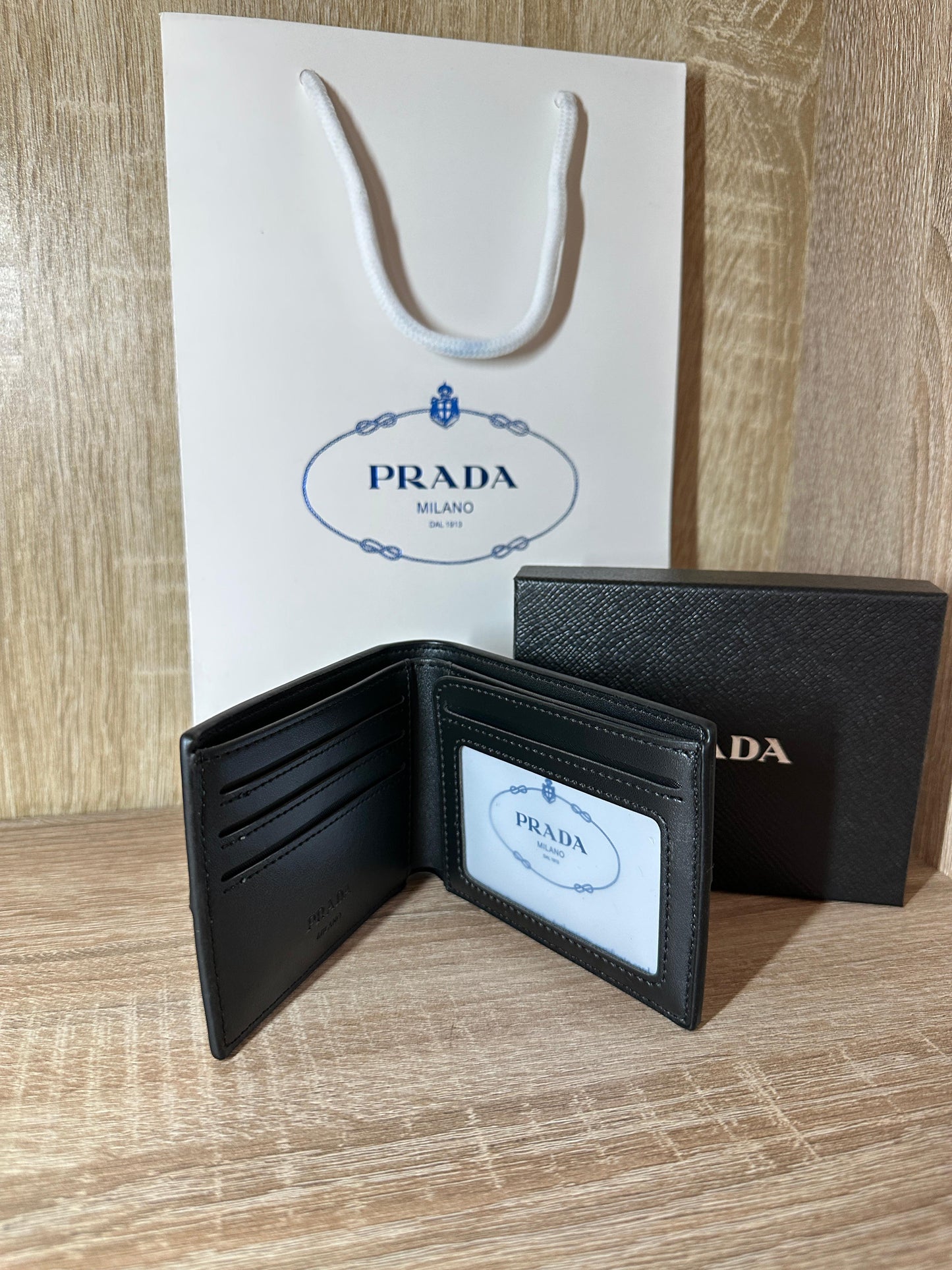 PORTE MONNAIE PRADA HOMMES