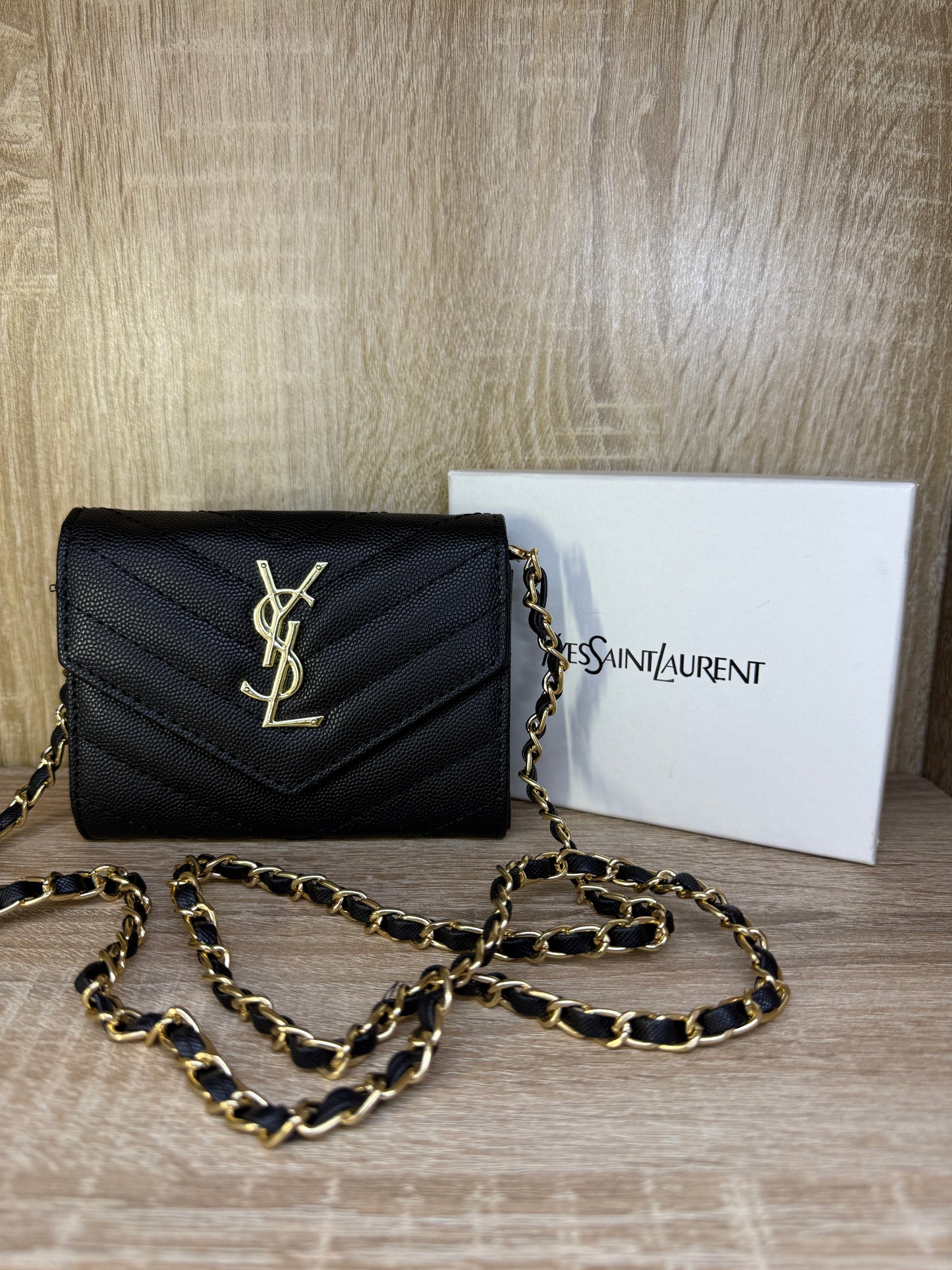 POCHETTE YSL PETITE TAILLE AVEC BANDOULIÈRE FEMMES