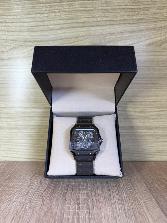 CARTIER SANTOS TRANSPARENT HOMMES BOITE SIMPLE