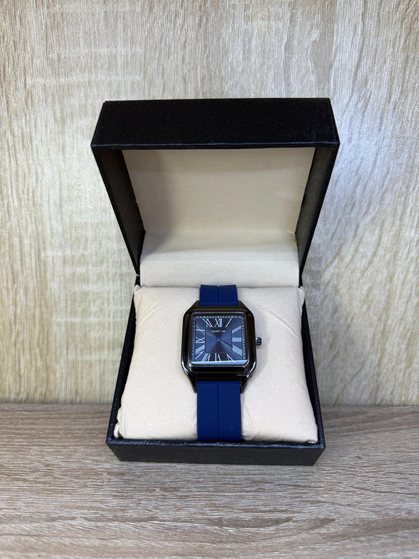 CARTIER SANTOS SILICONE HOMMES 3 BOITE SIMPLE