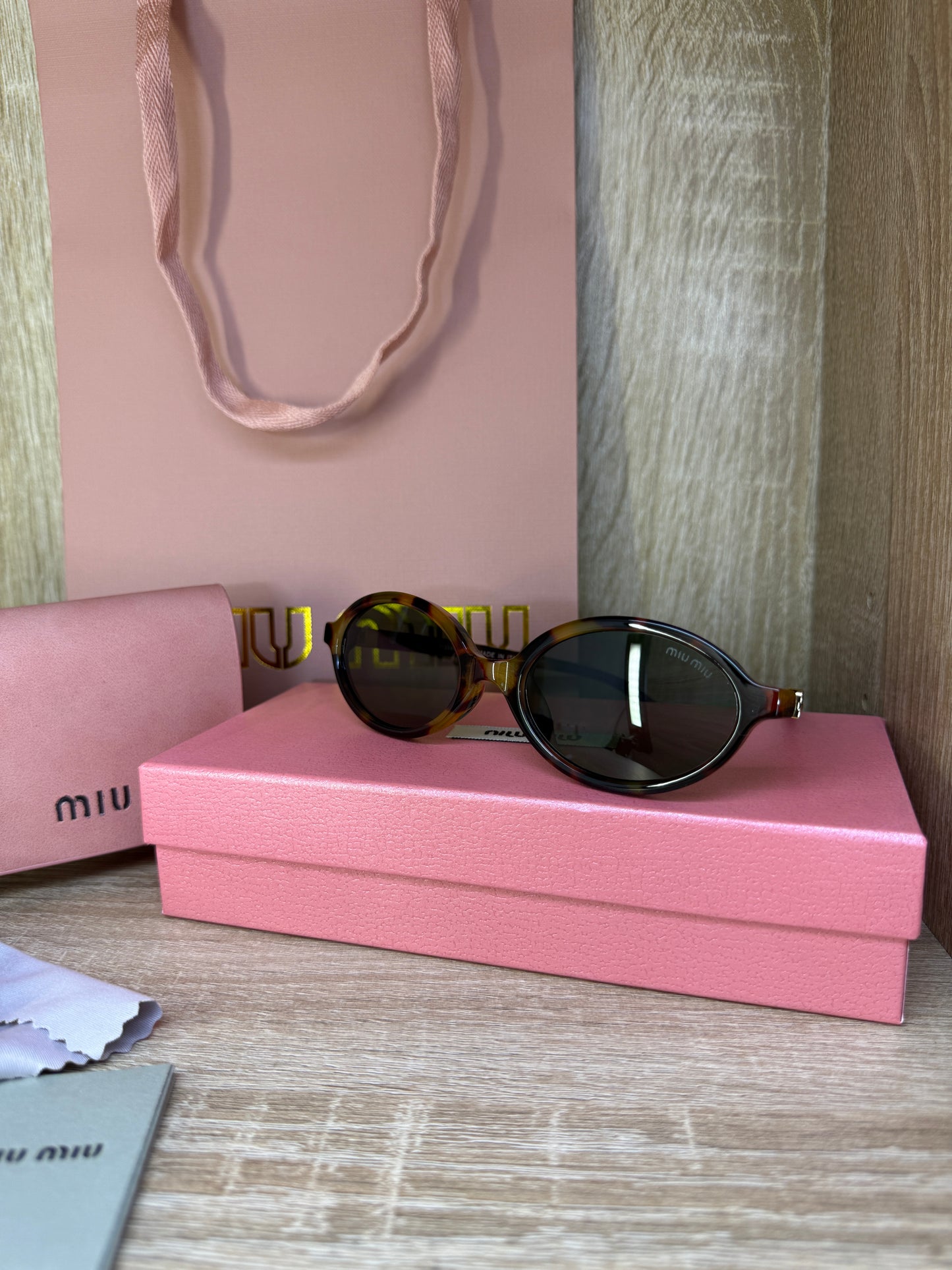 LUNETTES MIUMIU FEMMES 3 AVEC PACKAGING
