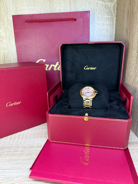CARTIER FEMMES BALLON GOLD COFFRET