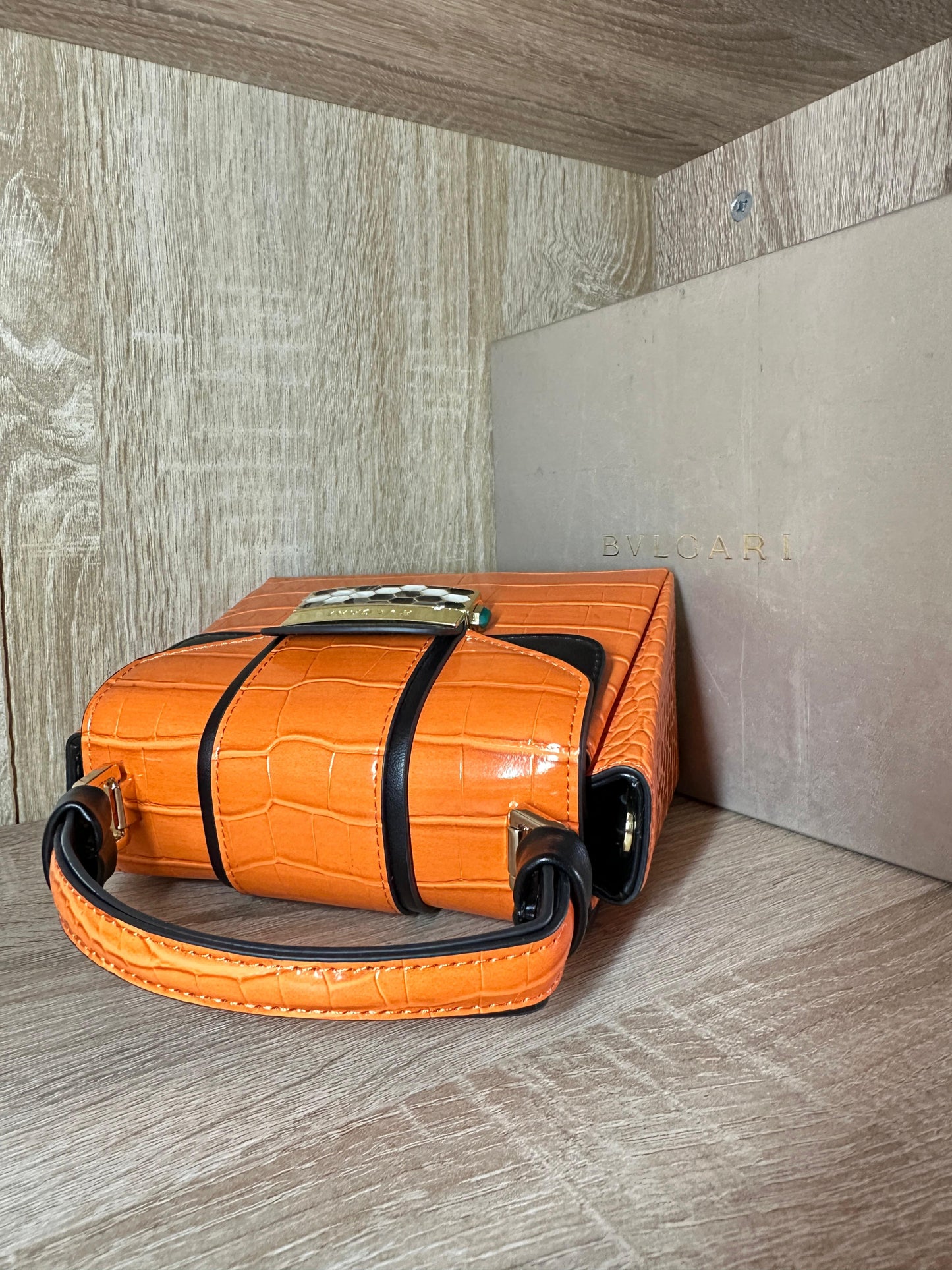 SAC BVLGARI ORANGE