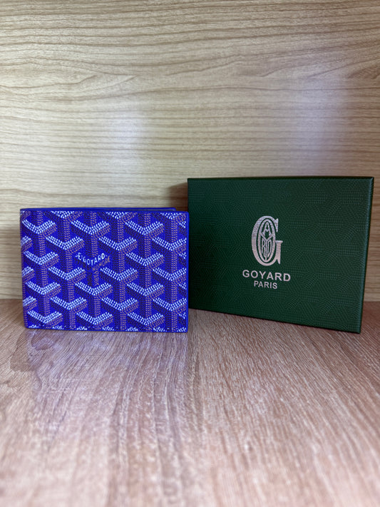 PORTE MONNAIE HOMMES GOYARD BLEU