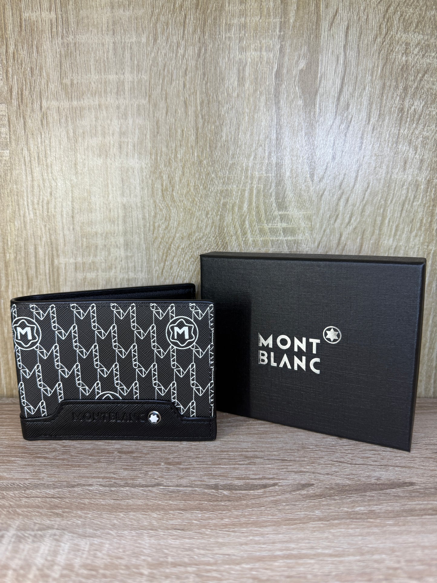PORTE MONNAIE HOMMES MONTBLANC 2 NOIR
