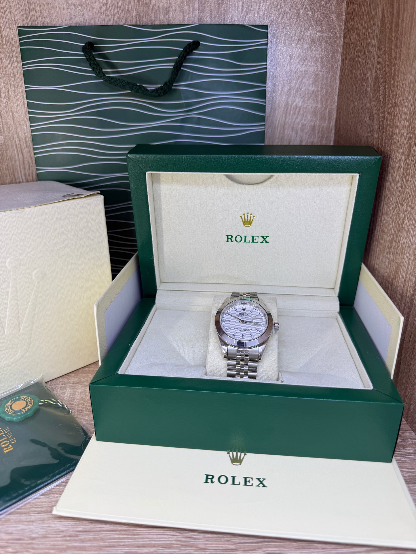 ROLEX HOMMES JUBILE OFFRE  AVEC COFFRET