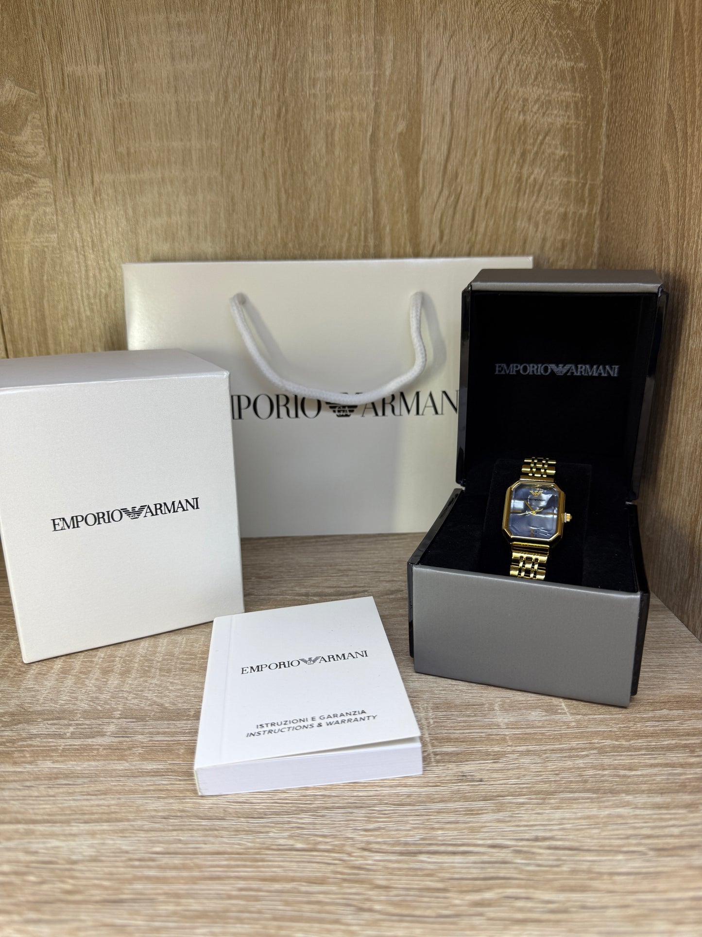 EMPORIO ARMANI FEMMES RECTANGULAIRE FULL PACK