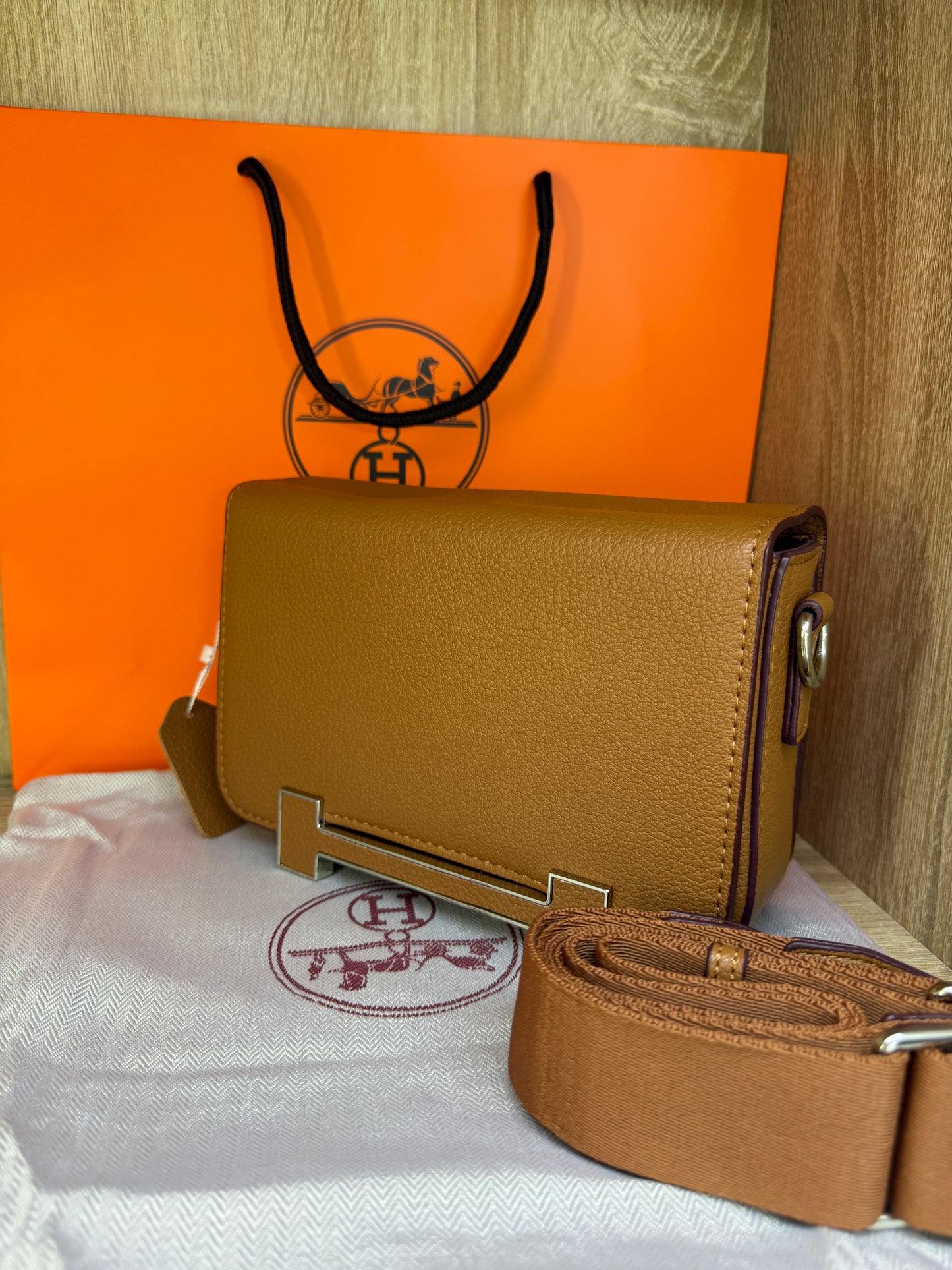 SAC HERMES FEMMES CONSTANCE MARRON