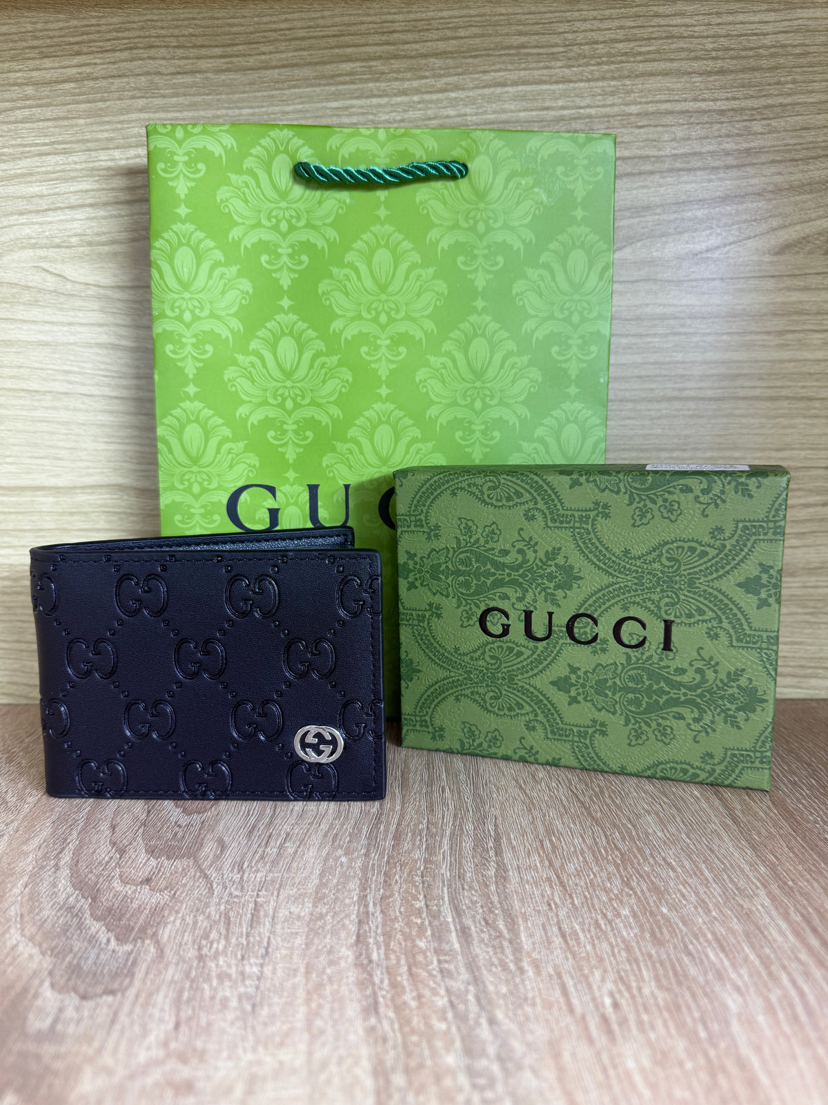 PORTE MONNAIE GUCCI HOMMES 1 AVEC SACHET