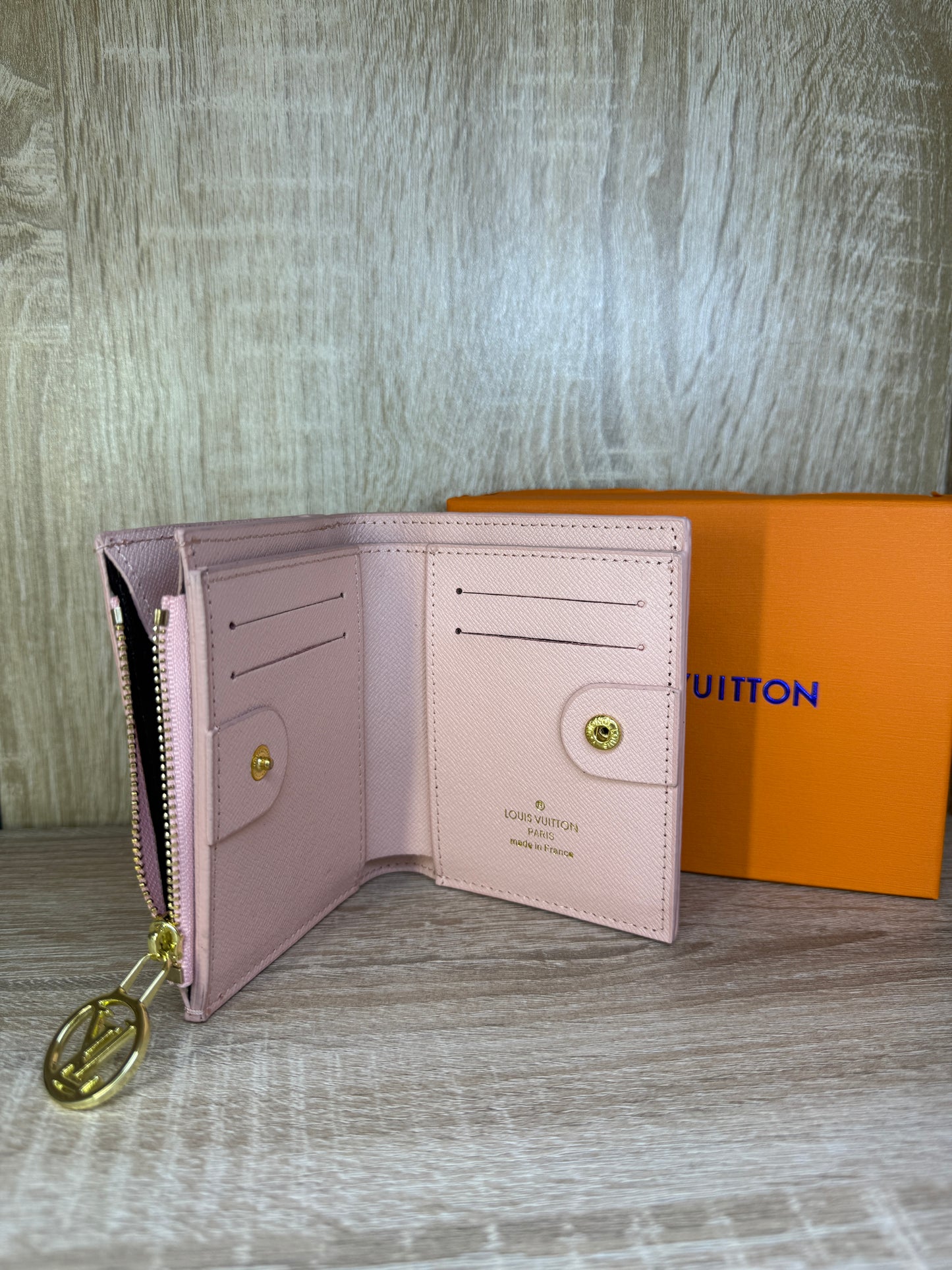 PORTE MONNAIE FEMMES LV 2 FULL PINK