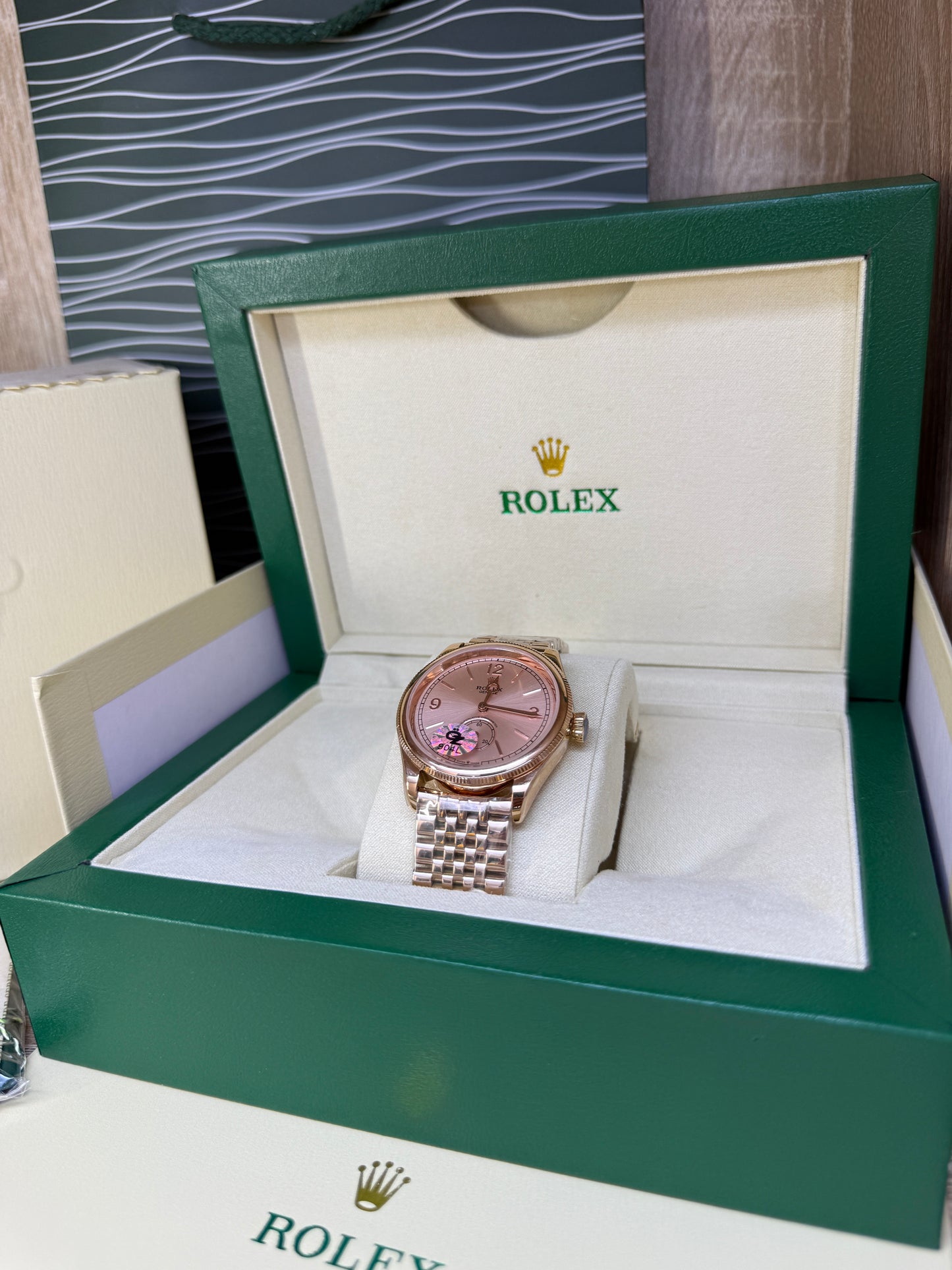 ROLEX MASTER QUALITÉ HOMMES 25 MOUVEMENT AUTOMATIQUE SUISS