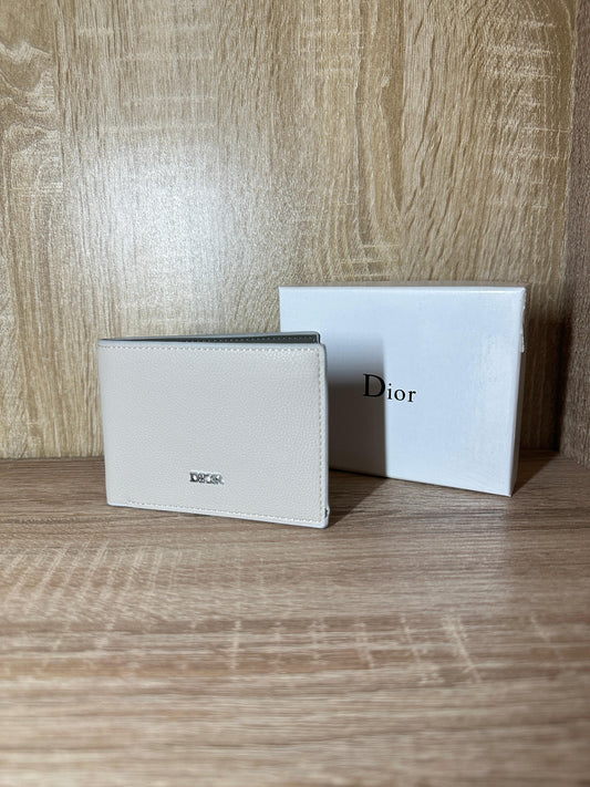 PORTE FEUILLE DIOR BEIGE
