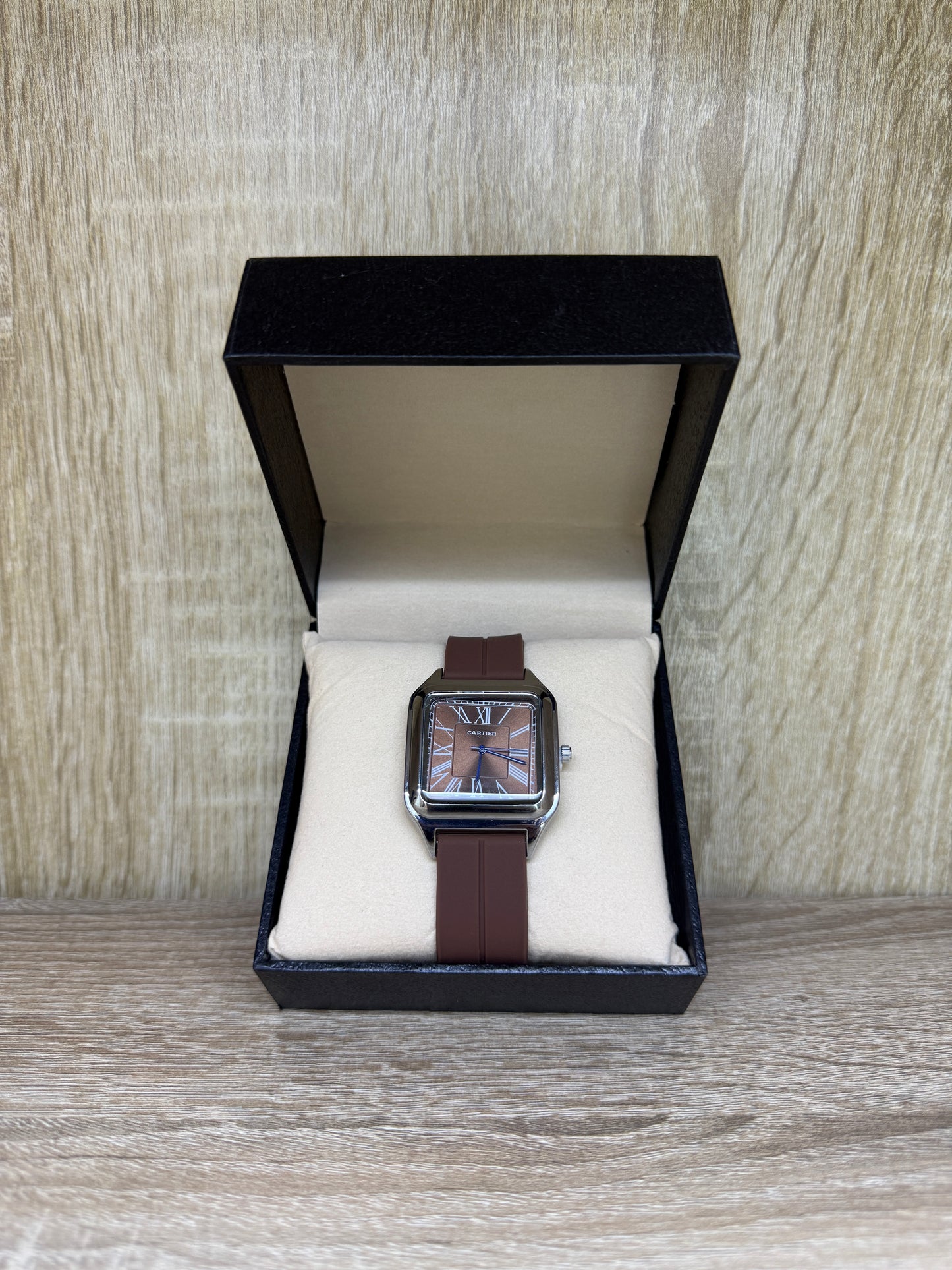 CARTIER SANTOS SILICONE HOMMES 3 BOITE SIMPLE