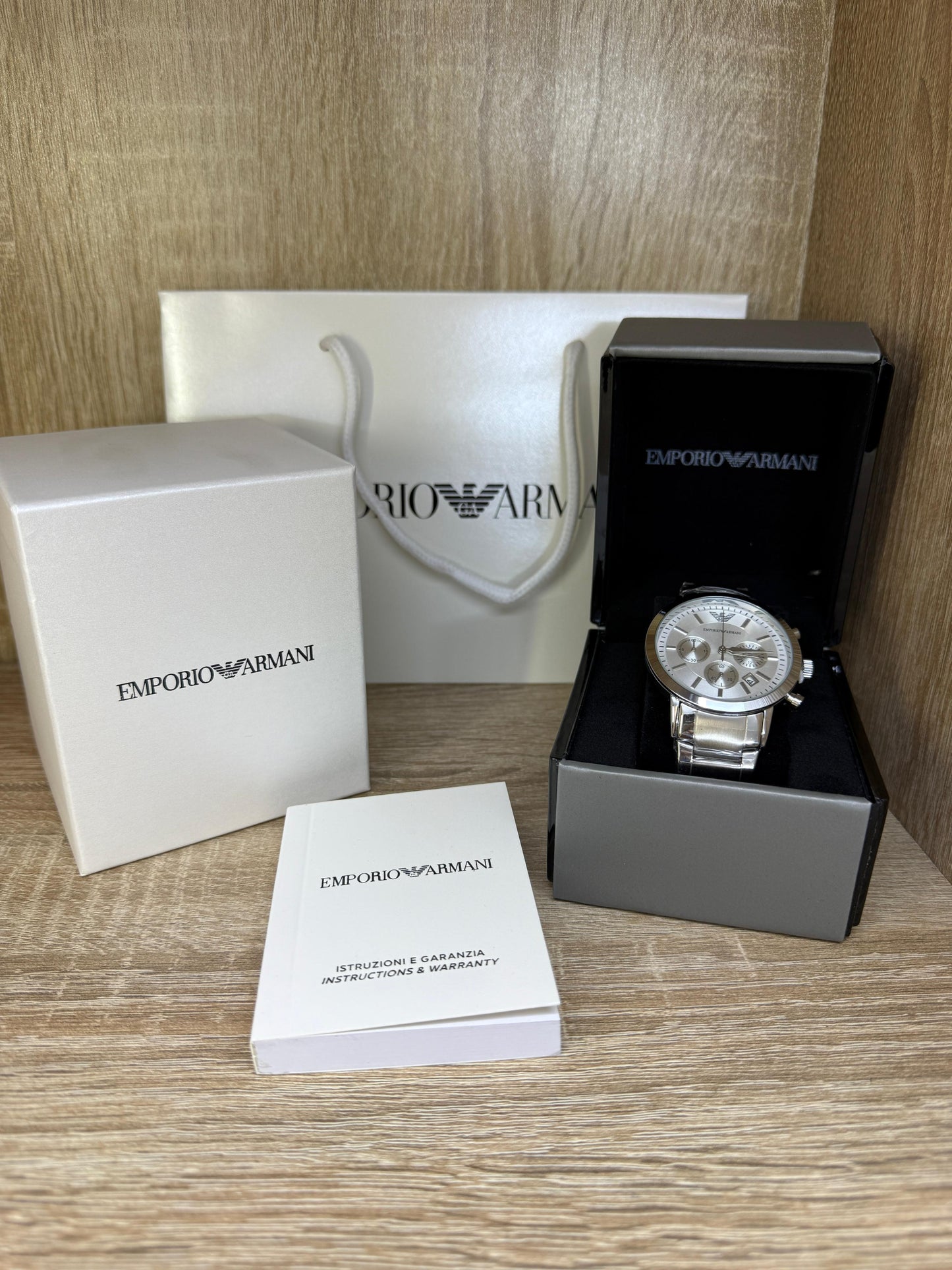 EMPORIO ARMANI 3 BOUTONS HOMMES COFFRET